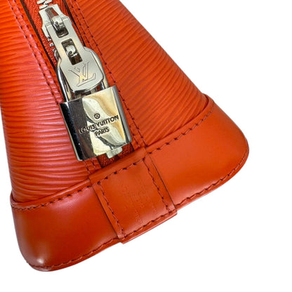Louis-Vuitton Alma BB Epi Leather Orange SHW