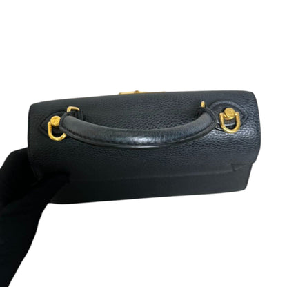 Louis-Vuitton Twist One Handle PM Taurillon Black GHW