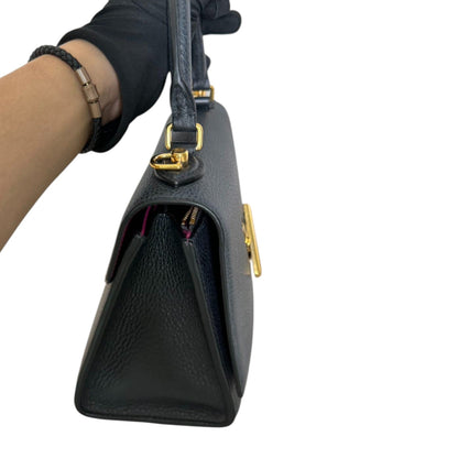 Louis-Vuitton Twist One Handle PM Taurillon Black GHW
