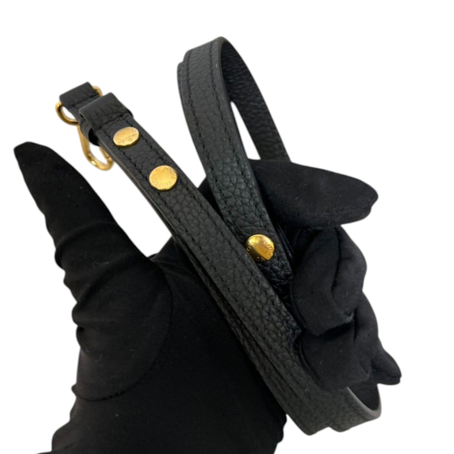 Louis-Vuitton Twist One Handle PM Taurillon Black GHW