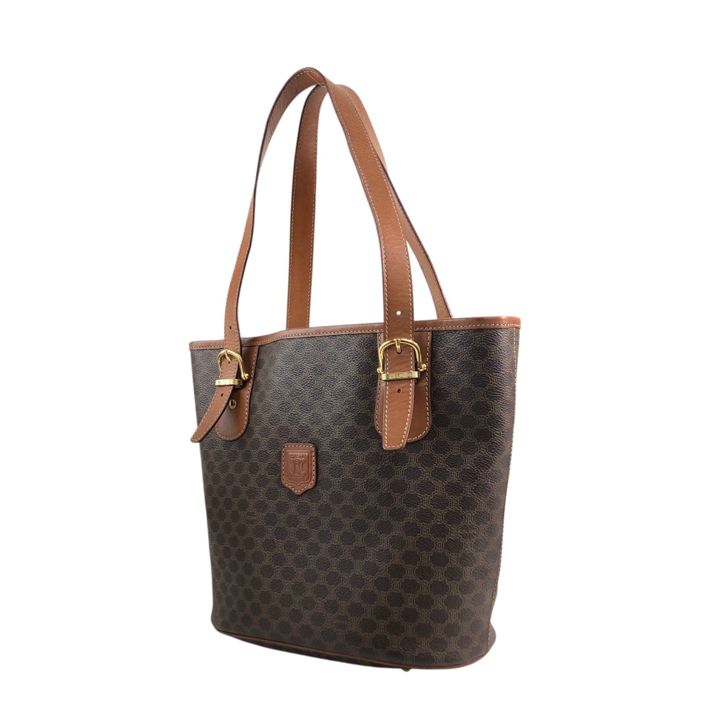 CELINE  Totebag Brown Vintage yvj7zp