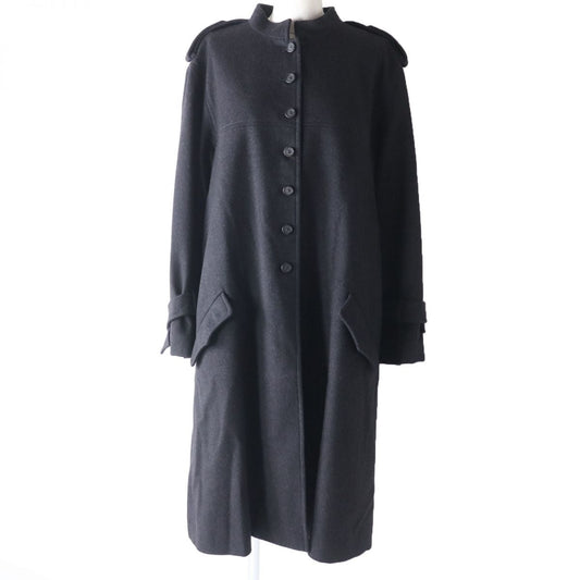 Chanel Wool Cashmere Coat, Coco Mark, Size 42
