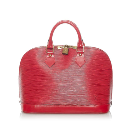 Louis Vuitton Alma PM Red Epi