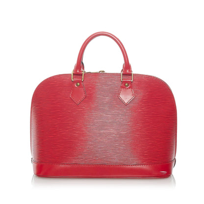 Louis Vuitton Alma PM Red Epi