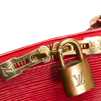 Louis Vuitton Alma PM Red Epi