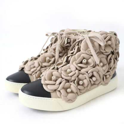 Chanel G29046 Leather Sneakers
