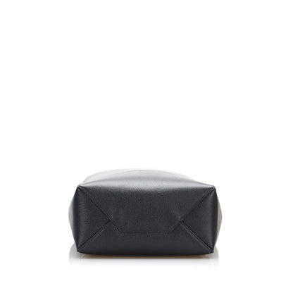 Celine Cabas Vertical Bicolor Satchel