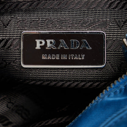 Prada Tessuto Crossbody Bag Blue