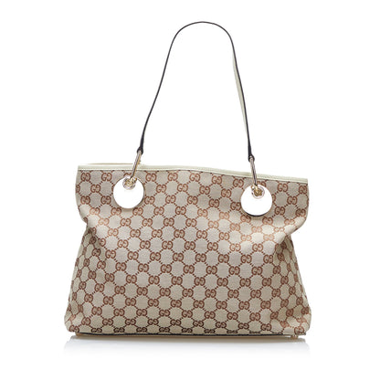 Gucci GG Canvas Eclipse Tote Tote Bag