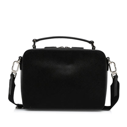 Prada Brique Black Saffiano