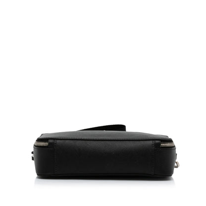 Prada Brique Black Saffiano