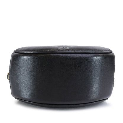 CHANEL Lambskin 19 Round Clutch with Chain Satchel