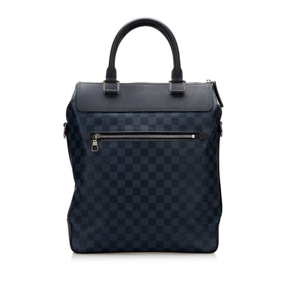 LOUIS VUITTON Damier Cobalt Greenwich Satchel