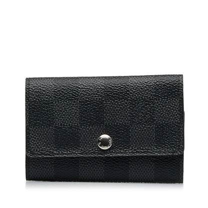 LOUIS VUITTON Damier Graphite 6 Key Holder