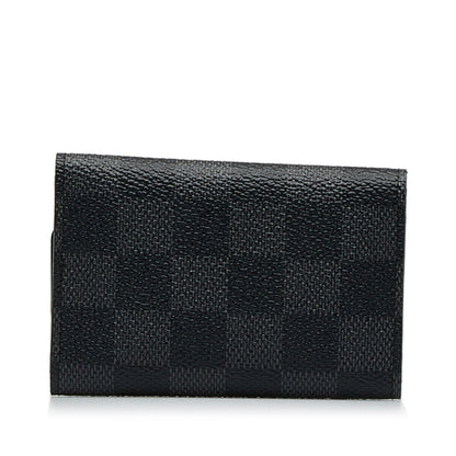 LOUIS VUITTON Damier Graphite 6 Key Holder