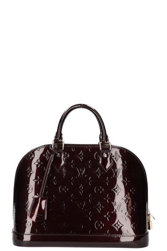 Louis Vuitton Alma Bag Vernis Amarante