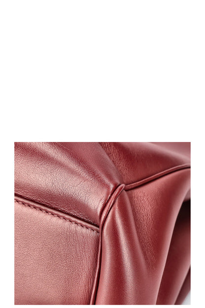 CELINE Soft 16 Bag Large Bordeaux
