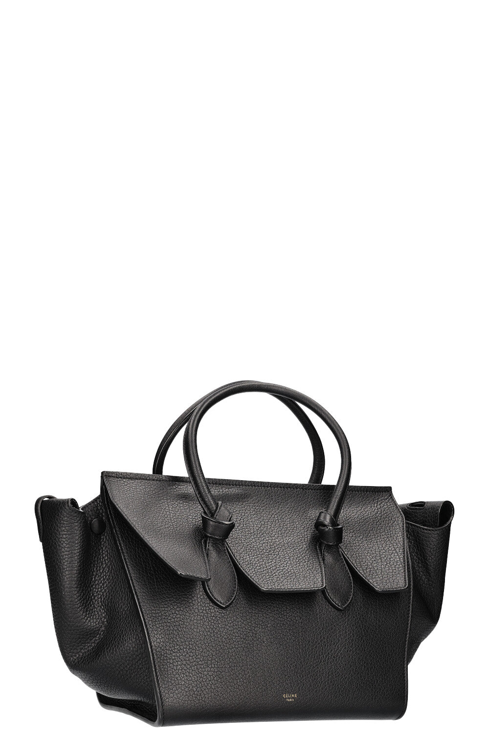 CÉLINE Tie Knot Tote Black