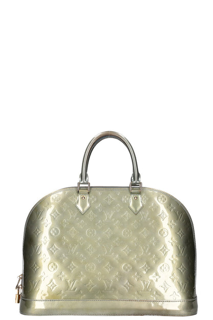 Louis Vuitton Alma Bag GM Vernis Vert Tonic