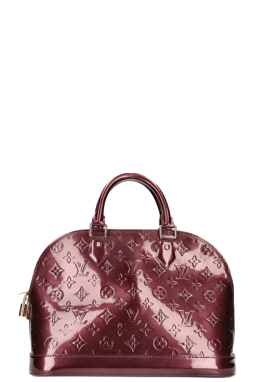 Louis Vuitton Alma Bag PM Vernis Rouge Fauviste