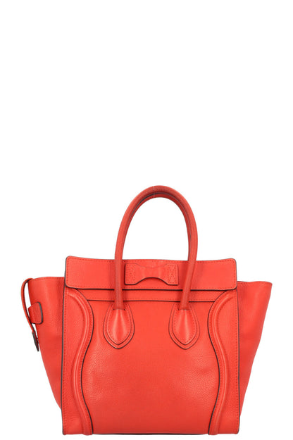 CÉLINE Micro Luggage Orange