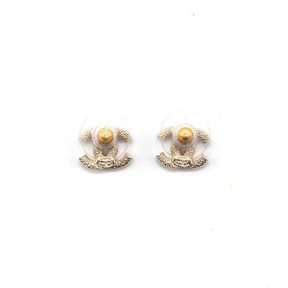 Chanel Classic CC Stud Earrings