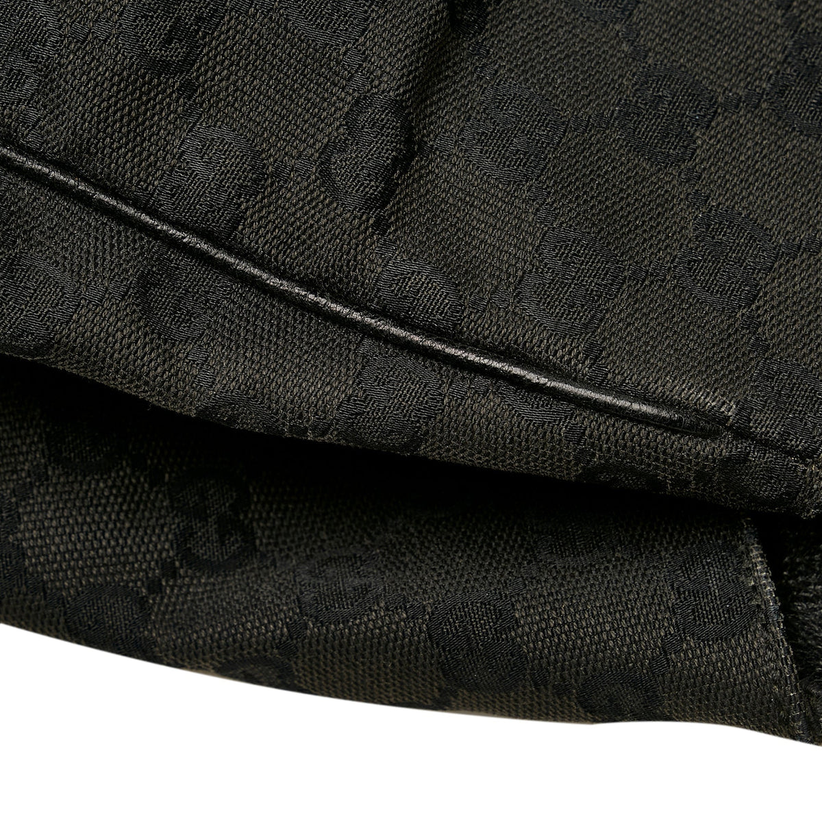 Gucci GG Canvas Nailhead Jackie Shoulder Bag