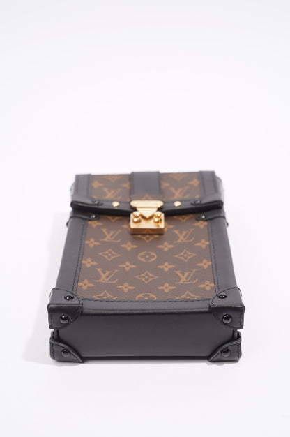 Louis Vuitton Vertical Trunk Pouch Monogram / Black Canvas