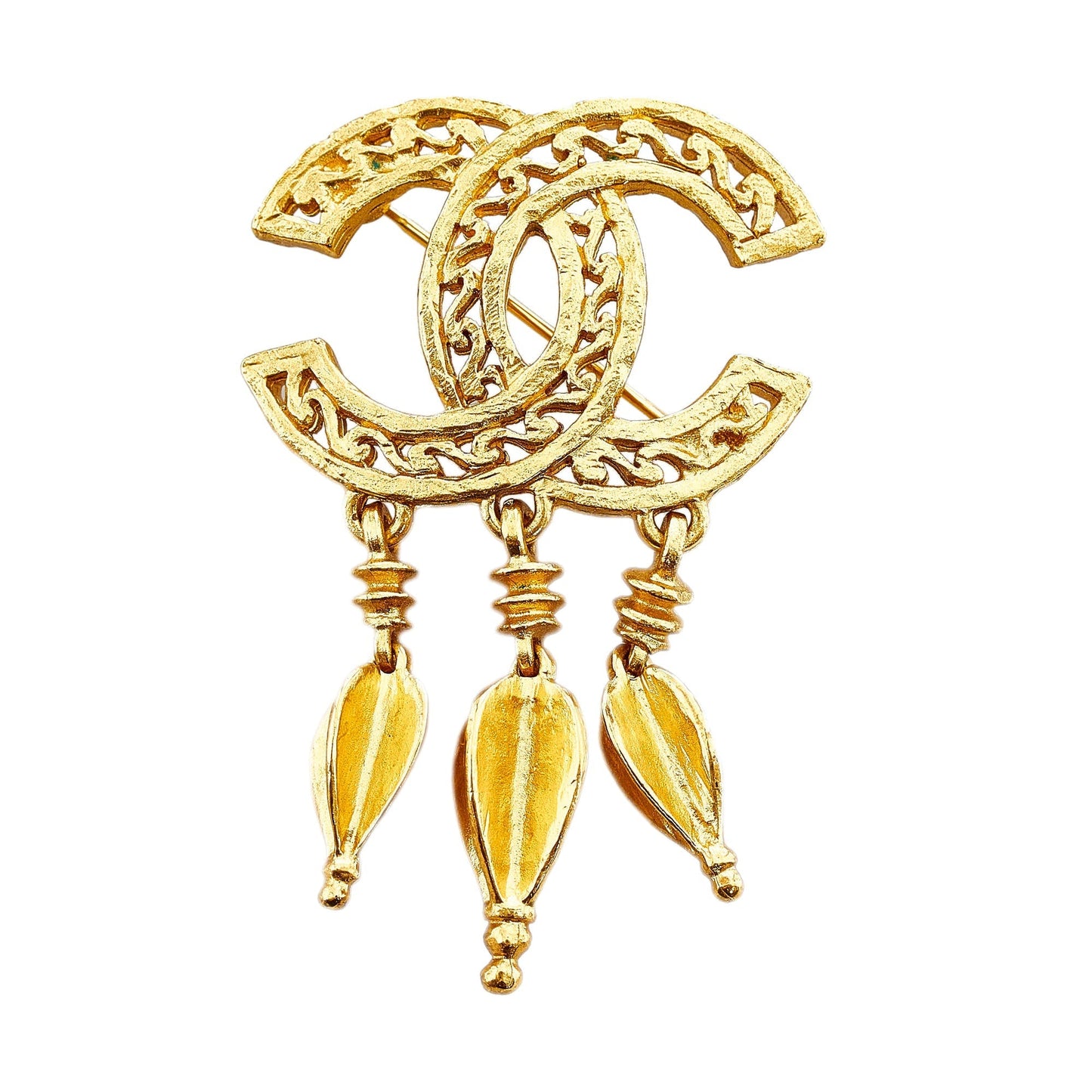 CHANEL CC Brooch Costume Brooch