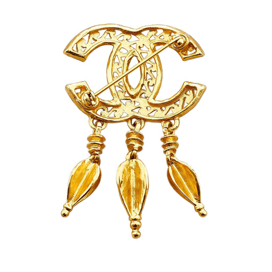 CHANEL CC Brooch Costume Brooch