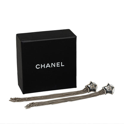 Chanel CC Star Tassel Earrings Metal Earrings in Excellent condition