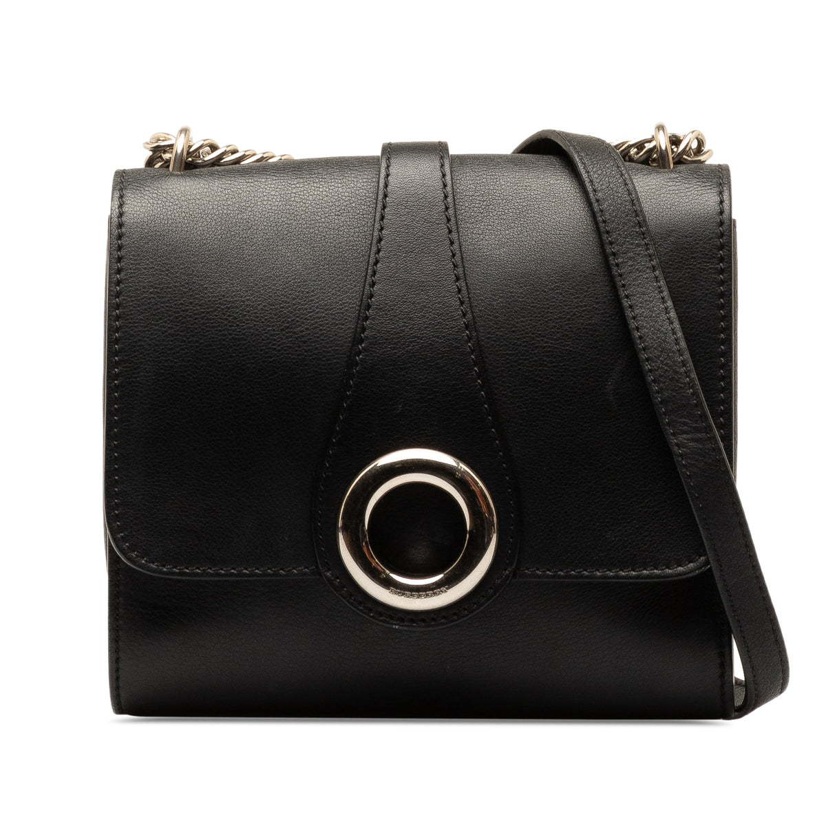 BURBERRY Grommet Chain Crossbody Bag