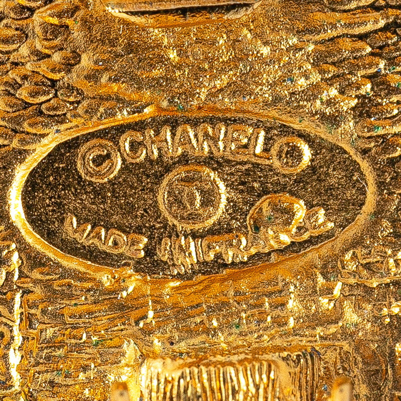 Chanel Rue Cambon Clip On Earrings  Metal Earrings in Good condition