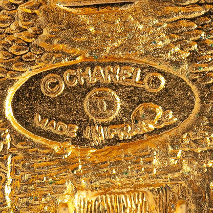 Chanel Rue Cambon Clip On Earrings  Metal Earrings in Good condition