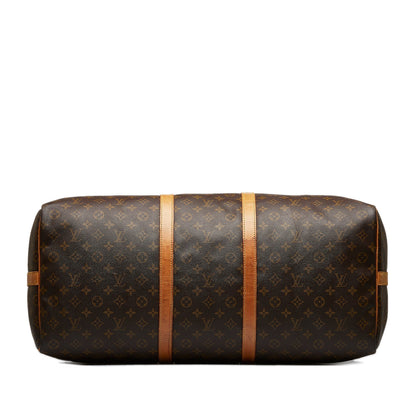 LOUIS VUITTON Monogram Keepall Bandouliere 60 Travel Bag