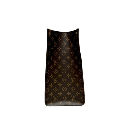 Louis-Vuitton On the go GM Reverse Monogram Large Brown GHW