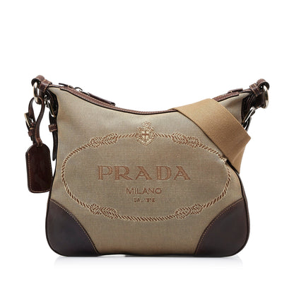 Prada Canapa Logo Crossbody Crossbody Bag