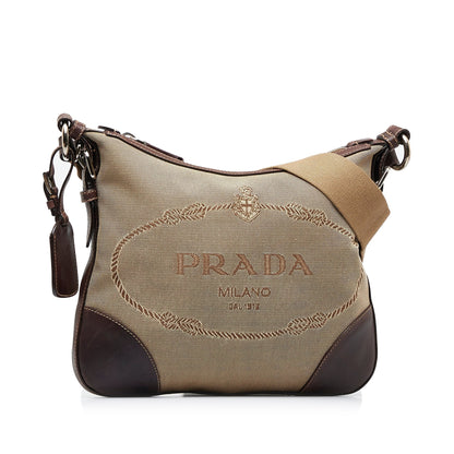 Prada Canapa Logo Crossbody Crossbody Bag