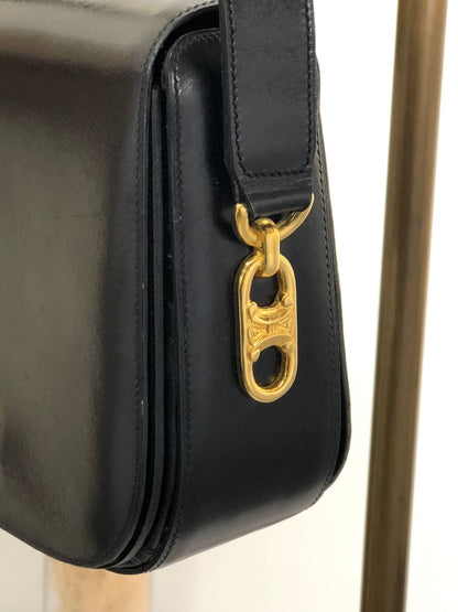 CELINE  Shoulder bag Black Vintage fxkh5k
