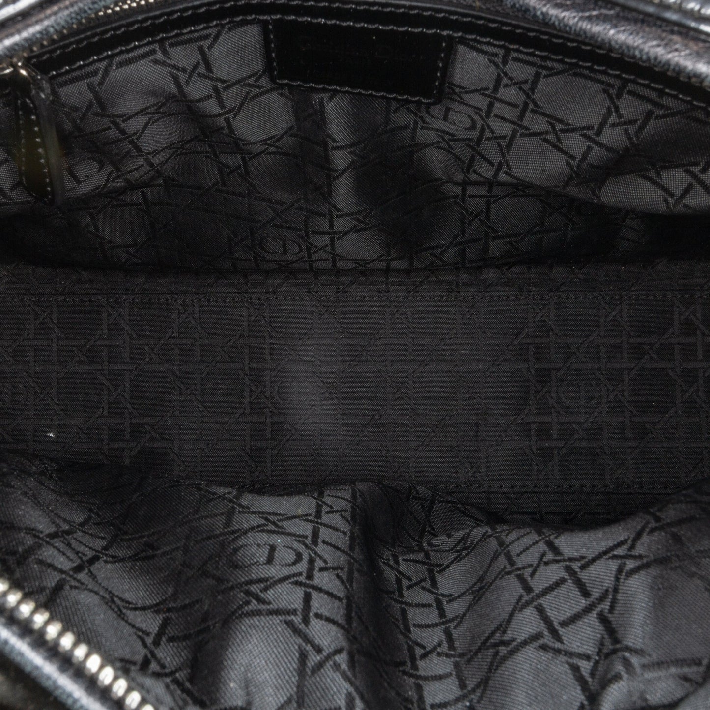 Large Patent Cannage Lady Dior