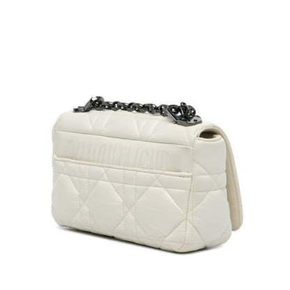 Small Lambskin Macrocannage Caro Bag