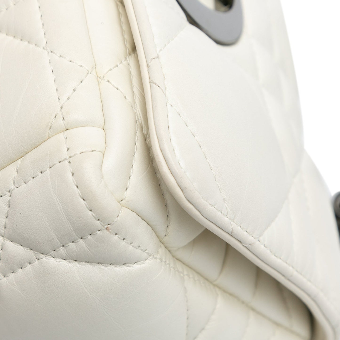 Small Lambskin Macrocannage Caro Bag