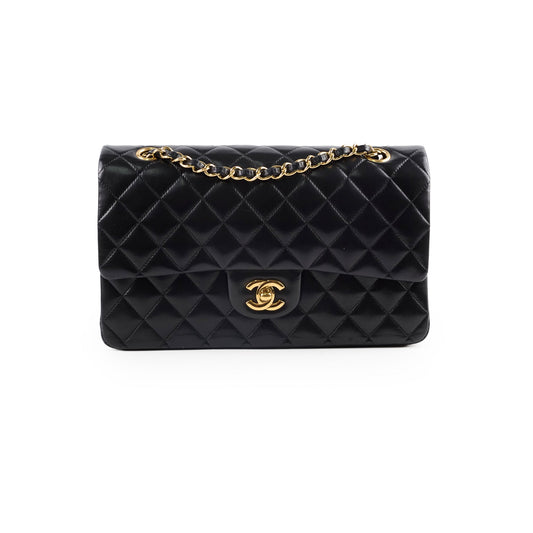 Chanel Medium/Large Double Classic Flap Black