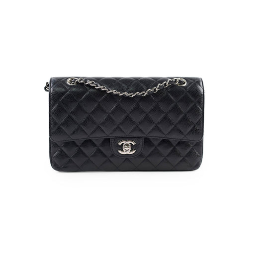 Chanel Classic Flap Medium/Large Caviar Black - 29 Series