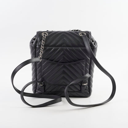 Chanel Small Chevron Urban Spirit Backpack