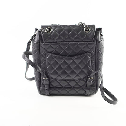 Chanel Lambskin Urban Spirit Backpack Black 23 Series