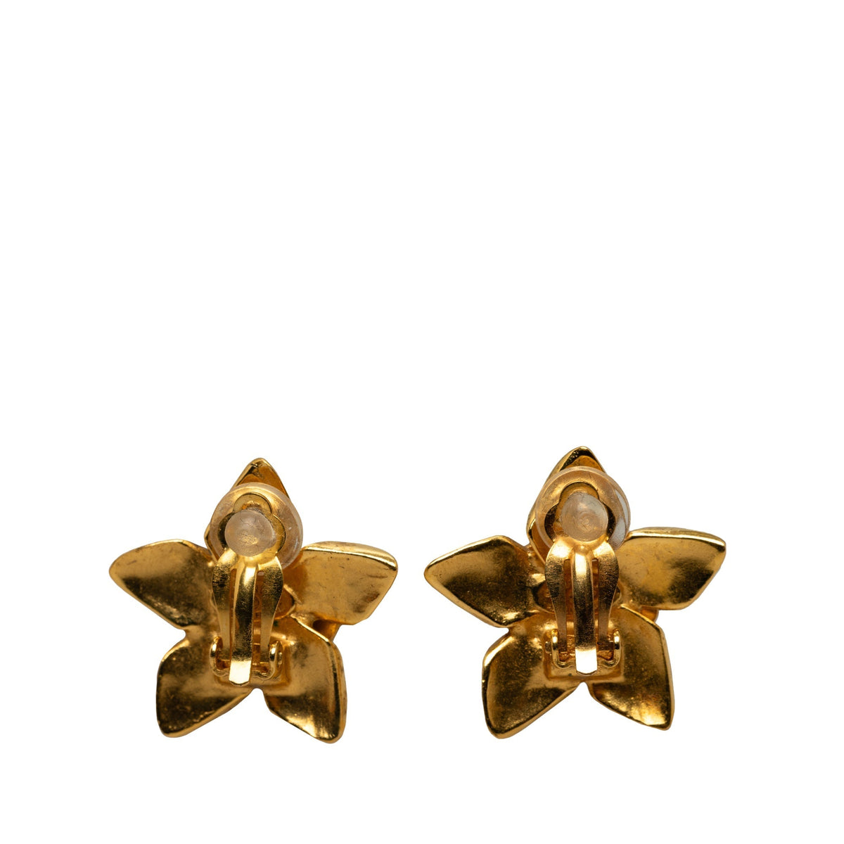 CHANEL CC Star Clip On Earrings Costume Earrings