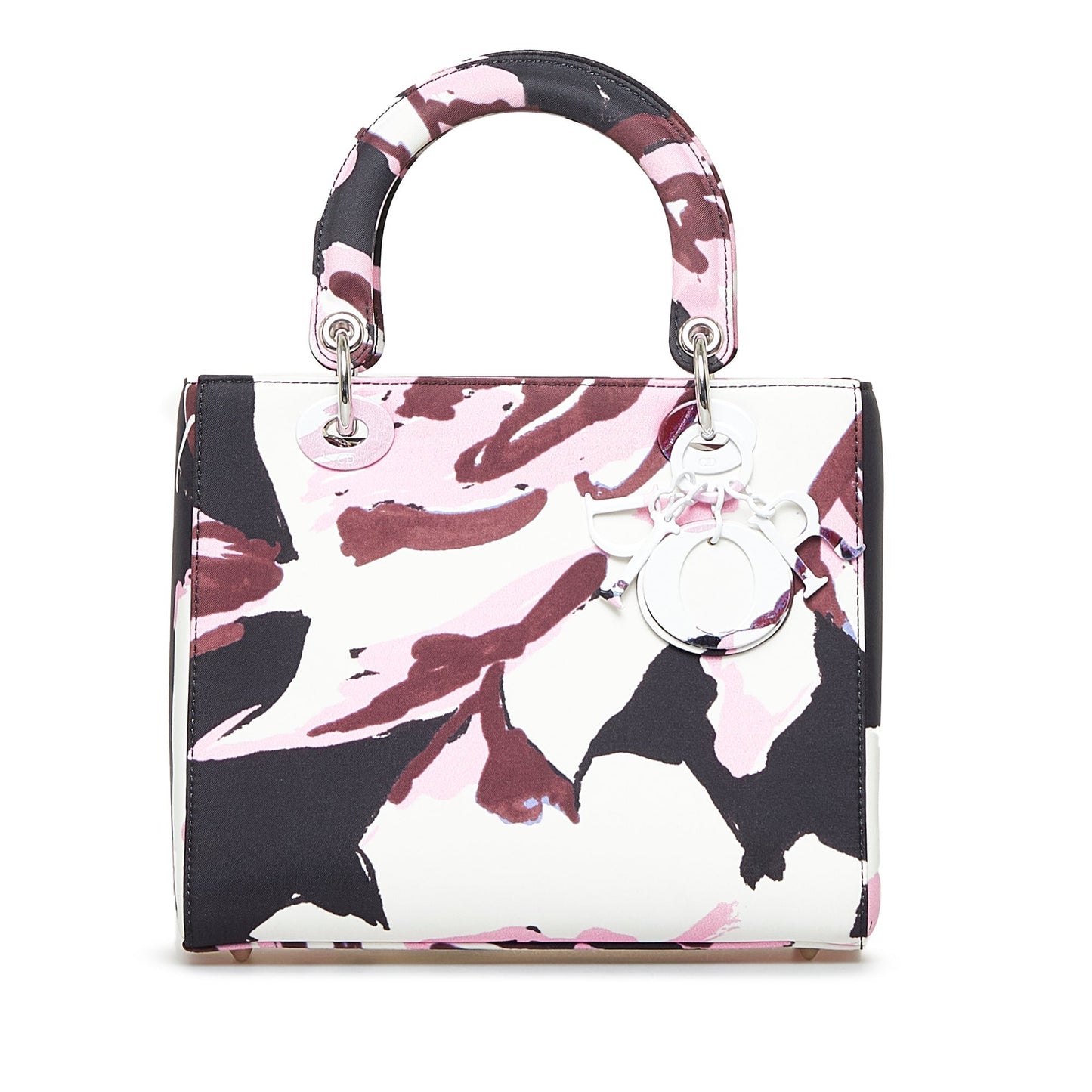 Medium Canvas Floral Graffiti Lady Dior