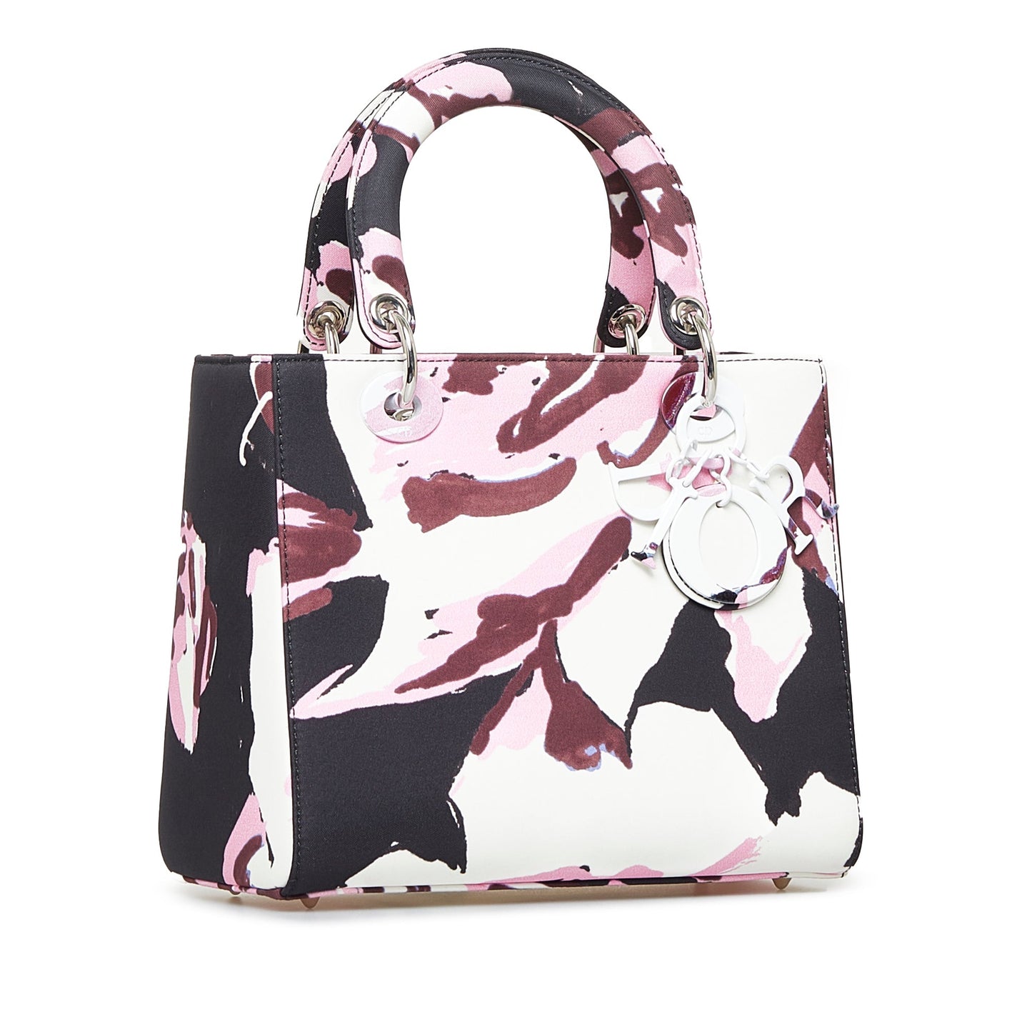 Medium Canvas Floral Graffiti Lady Dior
