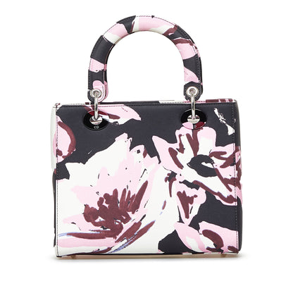 Medium Canvas Floral Graffiti Lady Dior
